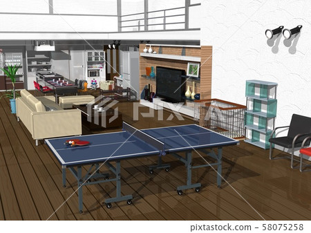 客廳乒乓球檯 58075258