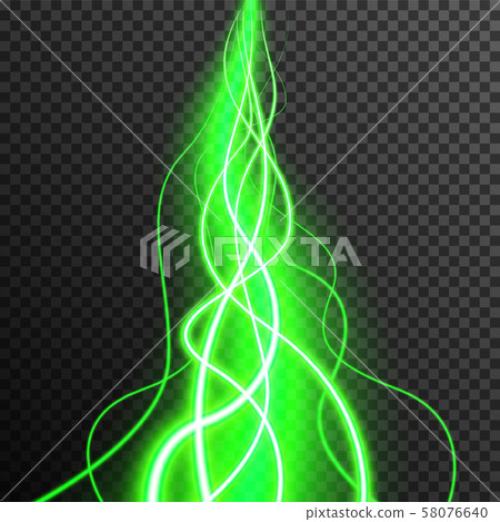 Green Lighting Neon Electric thunder storm glow sparkle vector transparent Green Lighting Neon Electric thunder storm glow sparkle vector transparent 58076640