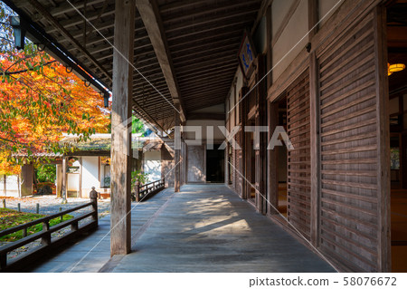 Autumn leaves of Joshōji Temple in Kyoto Autumn leaves of Joshōji Temple in Kyoto 58076672
