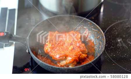 Chicken saute Chicken saute 58080128