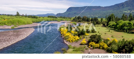 Nature ocean sky mountain 58080588