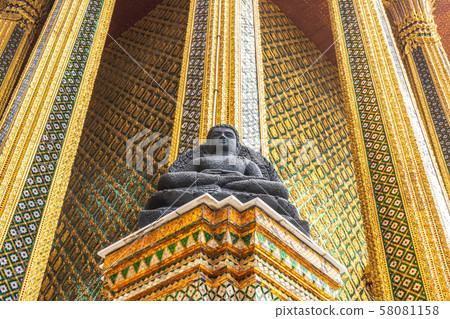 Wat Phra Kaew is landmark in Thailand 58081158