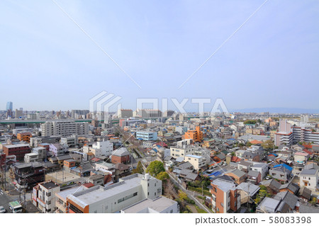名古屋市西區都市風景 58083398