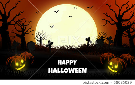 halloween, night, background 58085029