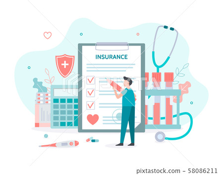 Health insurance concept Health insurance concept 58086211