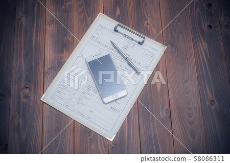 Interview sheet Interview sheet 58086311