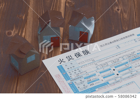 火災保險房屋災害火災形象 58086342