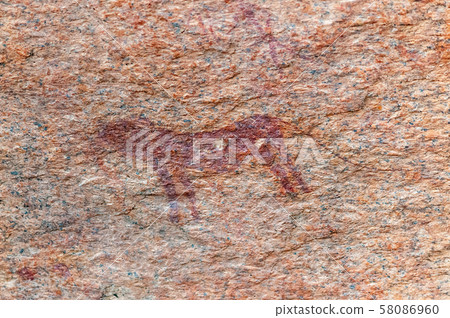 Rock art of the San People near Spitzkoppe 58086960