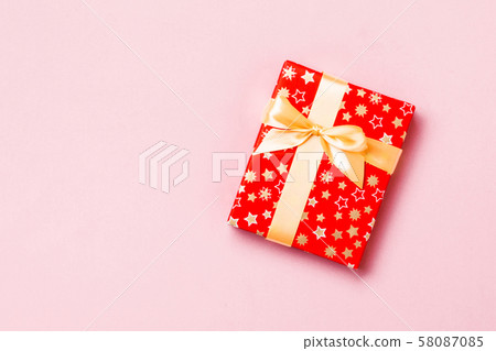 wrapped Christmas or other holiday handmade 58087085