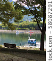 鴨船在河邊 58087291