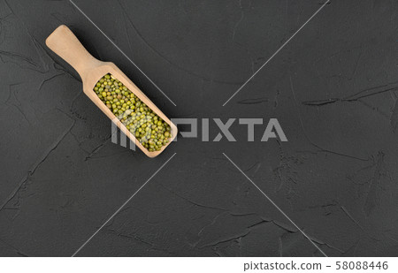 Mung beans in scoop Mung beans in scoop 58088446