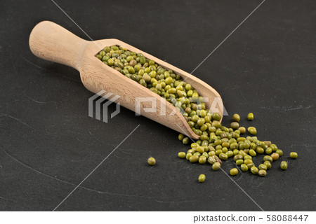 Mung beans in scoop Mung beans in scoop 58088447