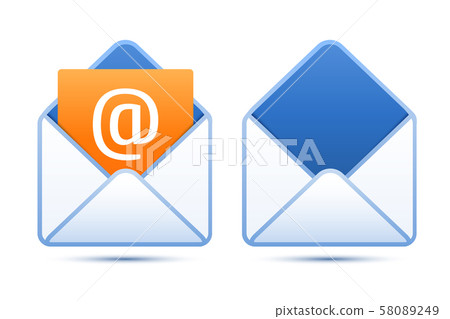 Pixel perfect email icons Pixel perfect email icons 58089249