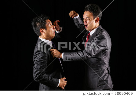 Businessman, fighting, fighting 58090409