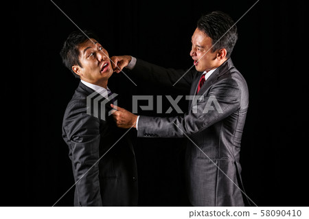 Businessman, fighting, fighting Businessman, fighting, fighting 58090410