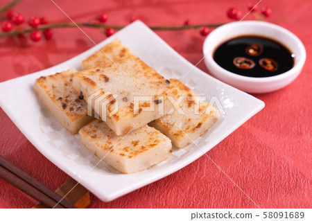 New Year turnip cake Luopogao radish cake New Year turnip cake Luopogao radish cake 58091689