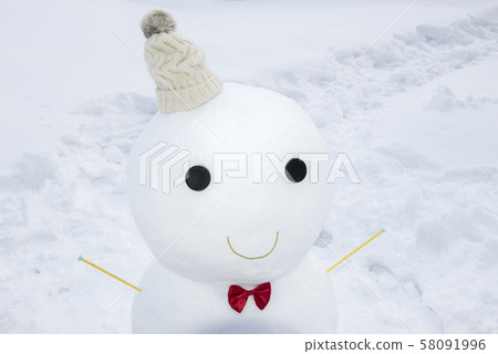 [冬季圖片]雪人 58091996