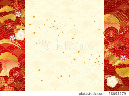 Beautiful Japanese pattern Beautiful Japanese pattern 58093279