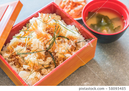 shrimp tempura in box set shrimp tempura in box set 58093485