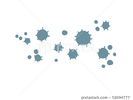 Floating virus, mold, pathogen Floating virus, mold, pathogen 58094777