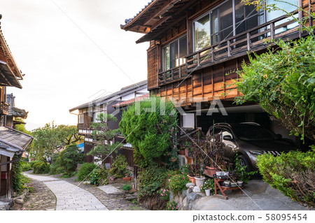 《Gifu Prefecture》 Magome-juku, old townscape 58095454