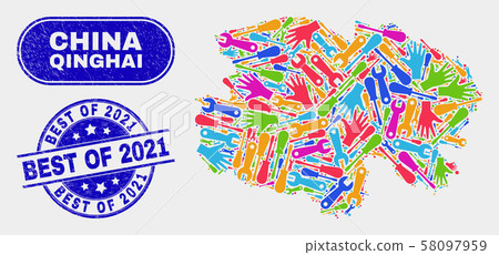 Component Qinghai Province Map and Distress Best of 2021 Watermarks Component Qinghai Province Map and Distress Best of 2021 Watermarks 58097959