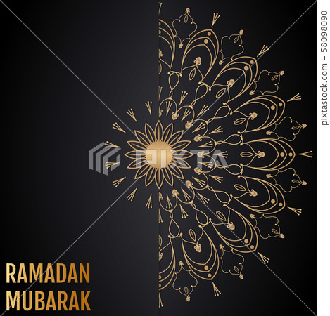 Vector islamic background. Ramadan Mubarak.... - Stock Illustration  [58098090] - PIXTA