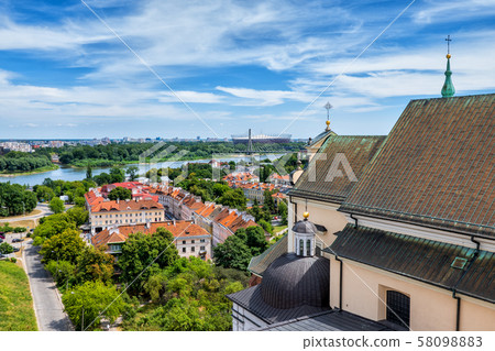 Warsaw Cityscape In Poland 58098883