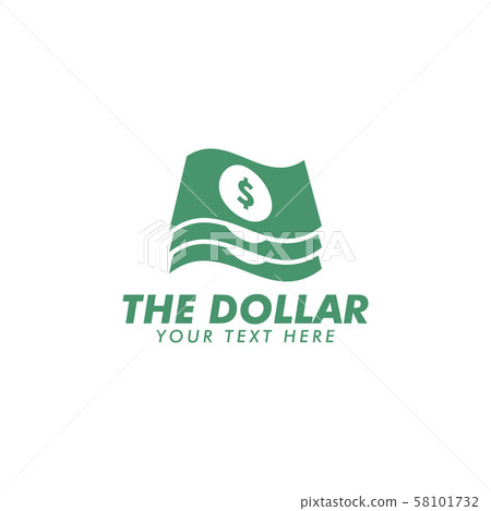 Dollar graphic design template vector isolated Dollar graphic design template vector isolated 58101732