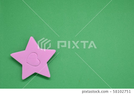 Textured green background for card or web application with eva rubber figures Textured green background for card or web application with eva rubber figures 58102751