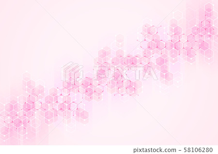 Abstract medical background and science concept 58106280