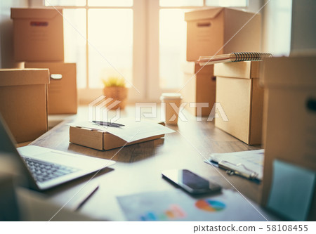 Warehouse for online seller. Warehouse for online seller. 58108455