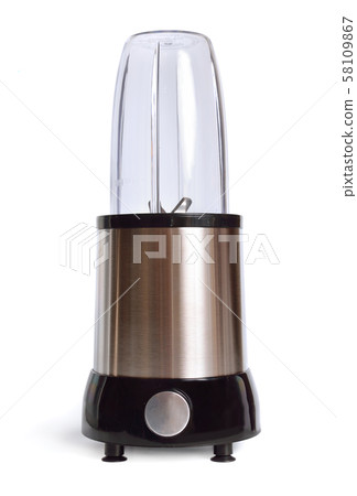 Fitness-blender or liquidiser isolated on white Fitness-blender or liquidiser isolated on white 58109867
