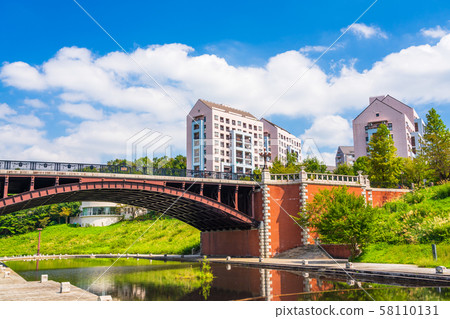 八王子市長池公園長池見附橋前四谷見附橋 58110131