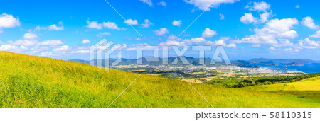 Onigakuen Goto Islands Fukue Island Panorama [Goto City, Nagasaki Prefecture] 58110315