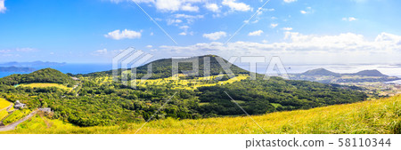 Onigakuen Goto Islands Fukue Island Panorama [Goto City, Nagasaki Prefecture] 58110344