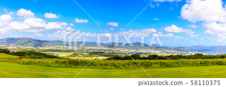 Onigakuen Goto Islands Fukue Island Panorama [Goto City, Nagasaki Prefecture] 58110375