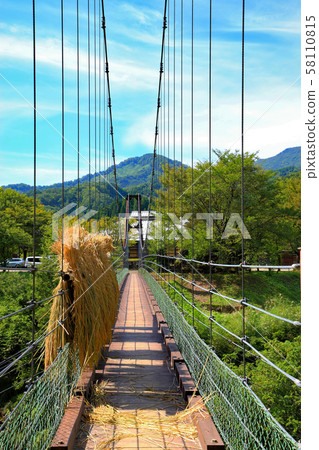 Suspension Bridge Scenery Jonobi no Sato Takayanagi 58110815