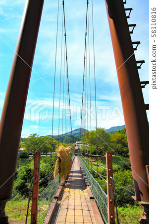 Suspension Bridge Scenery Jonobi no Sato Takayanagi 58110816