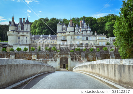 USSE CASTLE, FRANCE - JULY 06, 2017 USSE CASTLE, FRANCE - JULY 06, 2017 58112237