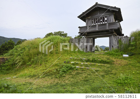 鳥居城遺址本丸門(石川縣白山市) 鳥居城遺址本丸門(石川縣白山市) 58112611