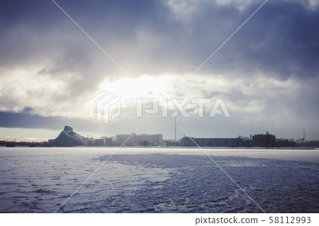 The Daugava river The Daugava river 58112993
