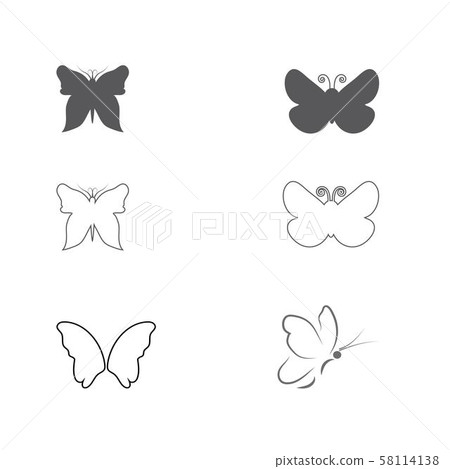 Beauty Butterfly icon design Beauty Butterfly icon design 58114138