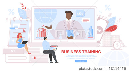 Business Training Event, Remote Corporate Teaching 58114456