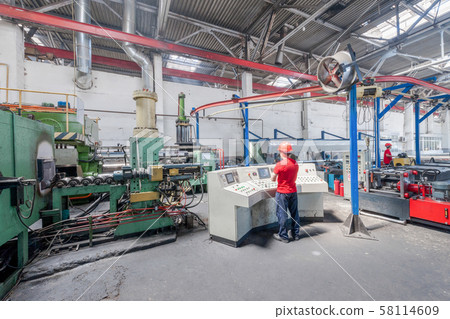 production of aluminum profiles for windows and production of aluminum profiles for windows and 58114609