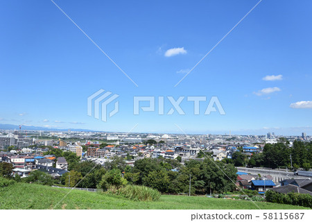 Tama city residential area 58115687