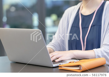 Business casual office without face 58117978