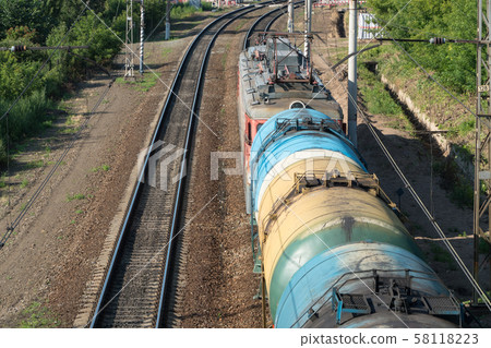 freight tanks on railways 58118223