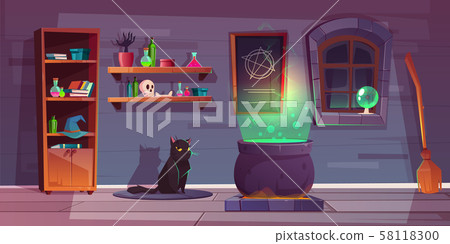 game background of witch house, quest 58118300