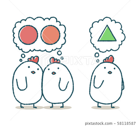 散養雞的思想差異 散養雞的思想差異 58118587